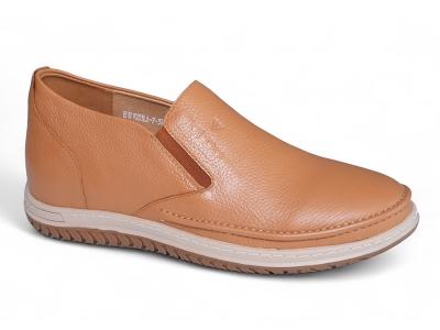 Giày cao nam 7cm đế khâu da mềm